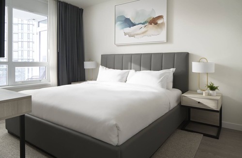 Belltown Hotel | Luxury 2-BR Suite in South Lake Union: Pools, Gym, Kitchen, & Balcony