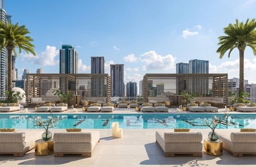 Town Square Condo | Luxury 2BR 2BA E11EVEN Hotel Residences