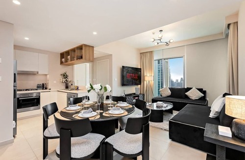 Za'abeel 2 Apartment | Luxury 2BR Downtown Steps from Burj Khalifa