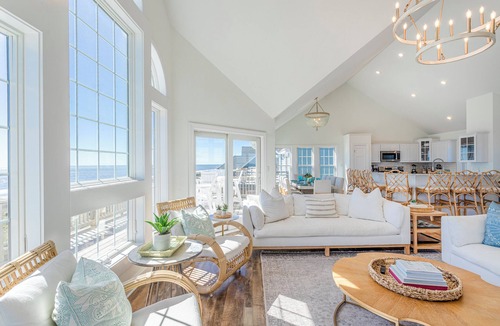 Frisco House | Luxury 8 bed Oceanfront Home with Pool, Hot Tub & Game Room!