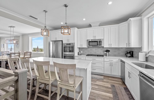 Butler Beach House | LUXURY 8BR OCEANFRONT, LARGE HEATED POOL, FOOSBALL, SLEEPS 22!
