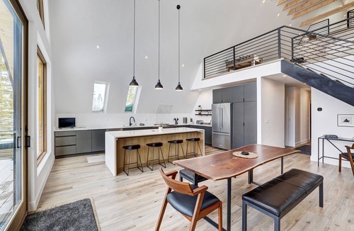 Breckenridge Cabin | Luxury A-Frame, Hot Tub & Epic Views, 2 King Suites, Deck, Games, Privacy