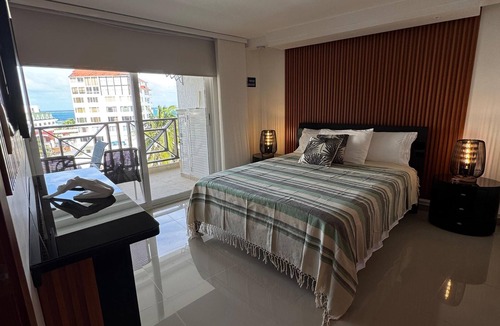 Punta Hansa Apartment | Luxury apartment with ocean views in San Andrés with AC, WiFi.