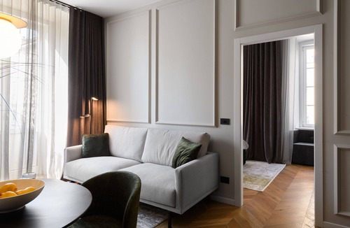 Trieste City Centre Apartment | Luxury apartment with terrace on Oberdan Square (4 places in the center)