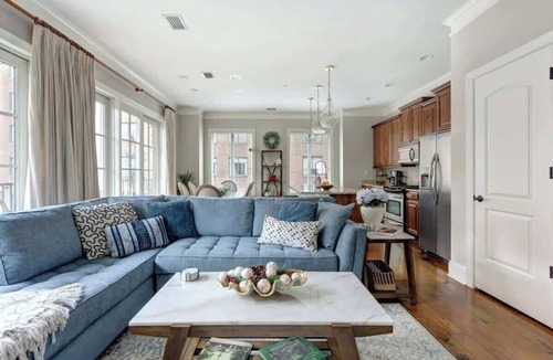 Historic District - North Condo | Luxury Bay Street Condo featuring Dual King Suites