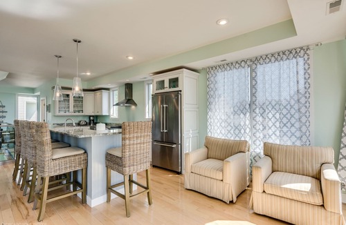 South Haven House | Luxury Beach Homes At Woodman Beach- NEW PRIVATE HEATED POOL-LAKE VIEWS-SLEEP 32