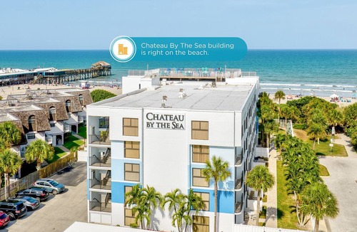 Avon By The Sea Condo | Luxury Beachfront Penthouse. Next To Pier W/Heated Pool and Private Balcony! 🌴