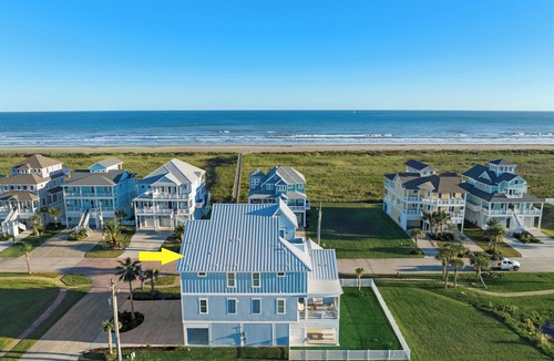 Red Fish Cove House | Luxury Beachfront Retreat, Family-Friendly! Elevator, Pool, Hot Tub, EV charger!