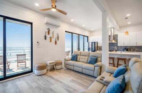 Freeport House | Luxury Beachfront Retreat w Gulf & Wetland Views - Game Room - 4 Decks-Sleeps 16