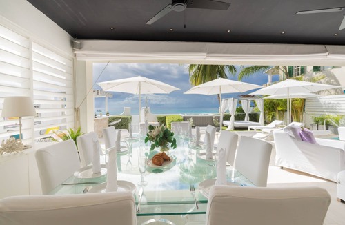 Lower Carlton Villa | Luxury Beachfront Villa - Cook & Housekeeper included