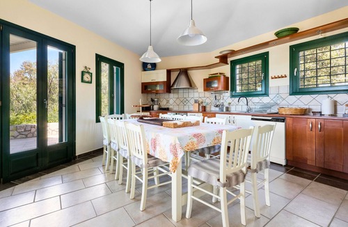 Kilada Villa | Luxury beachfront villa Aria - pool, tennis, sunset views & seaside adventures!