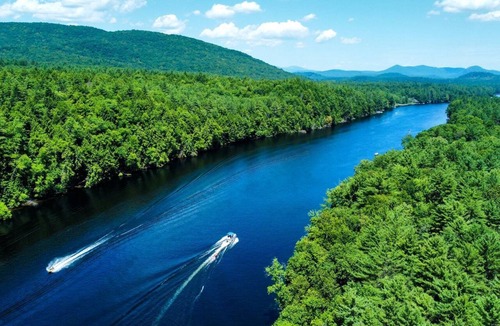 Corinth House | Luxury Canvas Group Glamping Tent | Adirondacks in Corinth, NY