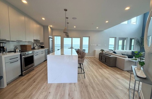 Chesapeake Ranch Estates-Drum Point House | Luxury Chesapeake Bayfront Home w/Private Beach