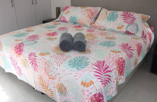 Merida Condo | Luxury Condo, 200Mbps Fiber optic, Progreso East, steps from the beach