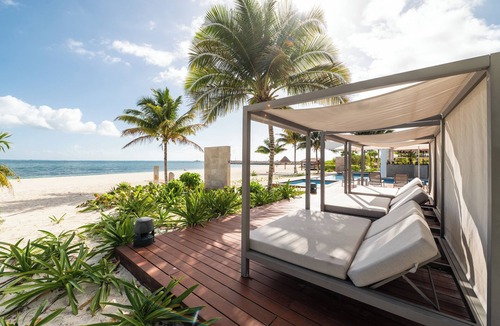 Playa Mujeres Apartment | Luxury Condo + Beach & Marina View-La Amada-Cancun