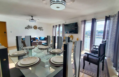 Santo Domingo Condo | Luxury Condo Zona Colonial Beautiful water View+Pool+Gym+Sauna