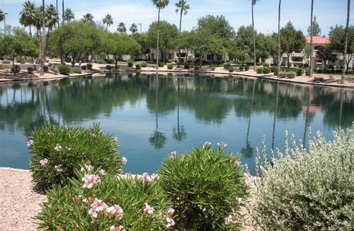 Superstition Lakes Condo | Luxury Condo On Golf Course With Spectacular Sunset Views
