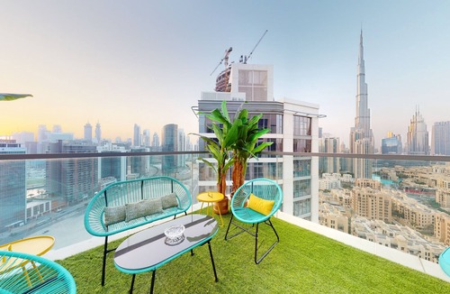 Downtown Dubai Apartment | Luxury Designer Penthouse | Full Burj Khalifa View