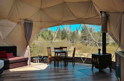Mattawa Cabin | Luxury Dome Rental for Five in Ontario, Ideal for Glamping Stays in Mattawan