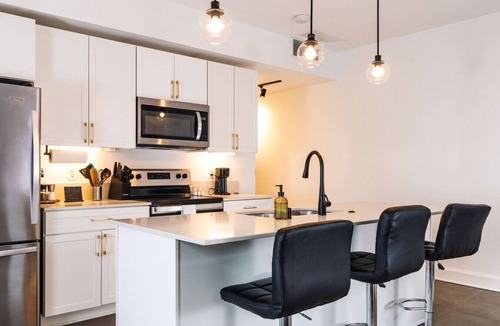 East Town Apartment | Luxury Downtown Apt with Parking, Gym, and Lap Pool · Sleeps 4-5