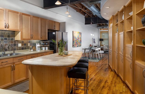 Fargo Condo | Luxury Downtown Fargo Loft 1 block off Broadway