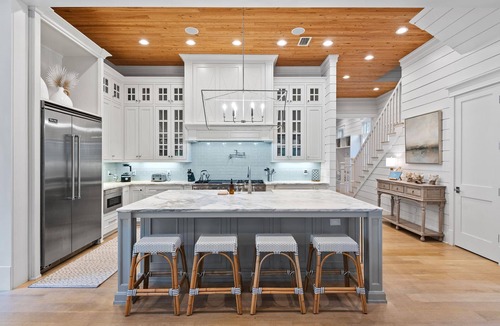 Forest District House | Luxury Forest Retreat with Pool, Spa, Carriage House, and 6-Seater LSV