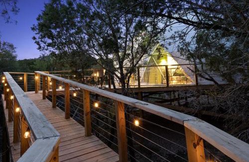 Marble Falls House | Luxury Glamping Retreat in Texas, Dome Rental for Perfect Nature Escapes