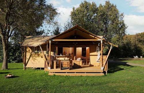 Zeewolde House | Luxury glamping with bathroom in the Horsterwold