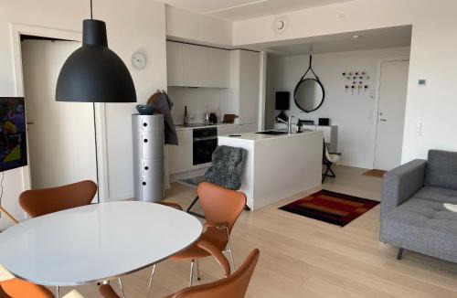 Copenhagen SV Apartment | Luxury Harbour View Apartment with direct elevator acces to secured underground parking, free for 28 nights or more