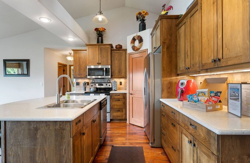 Kalispell House | Luxury home, central, & perfect for exploring the Flathead Valley w/firepit.