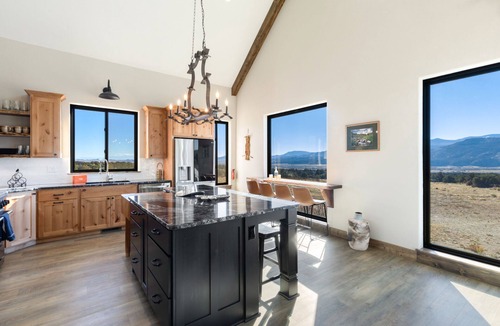 South Fork House | Luxury Home | Private Hot Tub | Secluded | Backs National Forest | Foosball