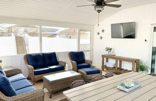 North Cape May House | Luxury Home Steps from Private Beach & Local Pool