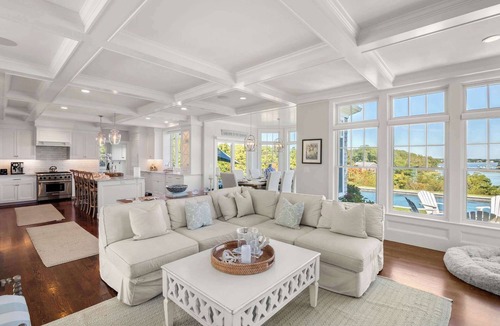 North Chatham House | Luxury Home with Pool, Hot Tub & Water View