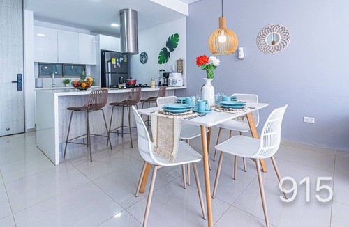 El Rodadero Apartment | Luxury I Samaria Private Beach I Swimming Pool I Jacuzzi I spa