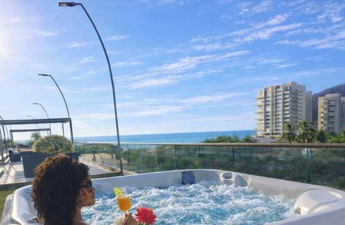El Rodadero Apartment | Luxury I Samaria Private Beach I Swimming Pool I Jacuzzi I spa