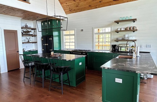 Chaplin Cabin | Luxury in the Country. Chalet Style Cabin on secluded 61 Acres with 3 acre Lake