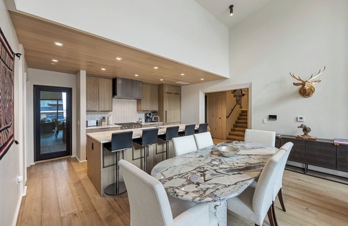 Jackson Condo | Luxury Jackson Condo | Large Deck, Hot Tub & Views, Fireplace