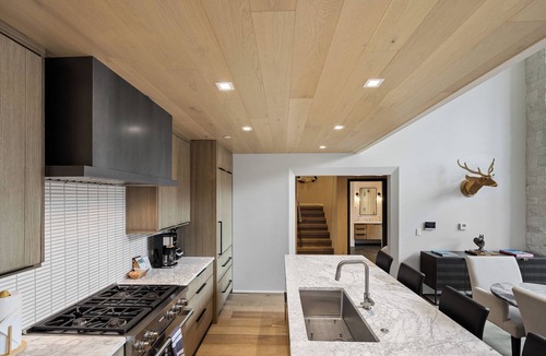 Jackson Condo | Luxury Jackson Condo | Large Deck, Hot Tub & Views, Fireplace