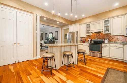 McHenry House | Luxury Lakefront Escape | Dock + Hot Tub + Firepit