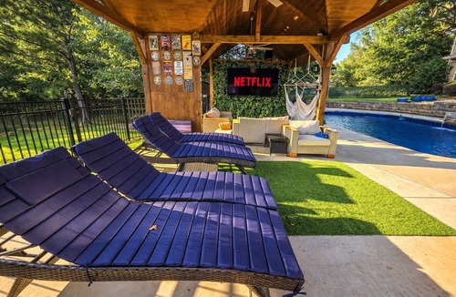 Upatoi House | Luxury Lakefront Home with Pool, Game Lounge & Private Pier