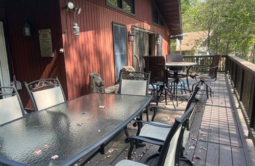 Locust Lake Village House | Luxury LAKEFRONT - Private Beach/Dock/Hot Tub/Sauna, and Skiing minutes away