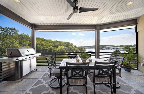 Osage Beach House | Luxury Lakefront Home with Heated Pool and Protected Cove