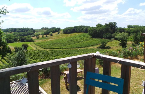 Monprimblanc Cabin | Luxury Lodge Tent in the vineyard