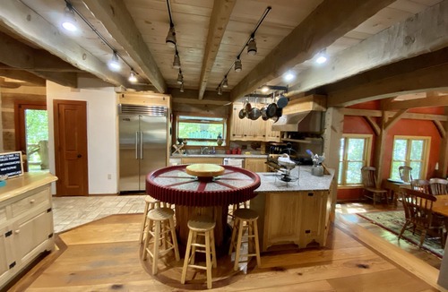 Dandridge House | Luxury Log Home. Douglas Lake Estate. 40 acres with only 2 homes.