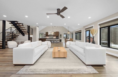 Spencerville House | Luxury Modern Lodge on St. Joe River- 6,000 Sq Ft - Sleeps 12