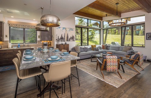 Big Sky House | Luxury Moonlight Basin Cabin with Ski-In/Ski-Out Access, Hot Tub & Mountain Views