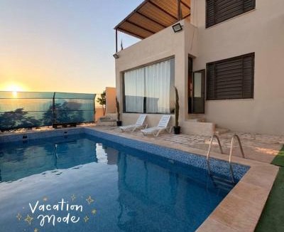 Suwailih Ski Chalet | Luxury Mountain Chalet with Private Pool Lionden Jerash