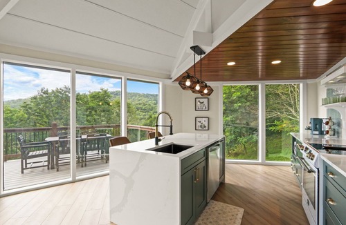 Seven Devils Ski Chalet | Luxury Mountain Home in Banner Elk with unobstructed views & Infrared Sauna!