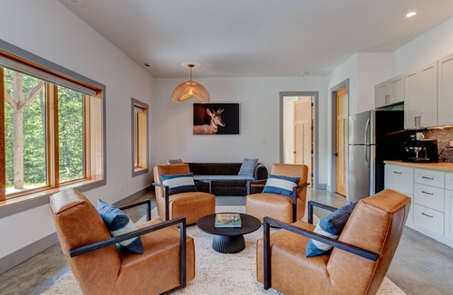 Black Mountain House | Luxury Mountain Retreat w/Hot Tub, Grill & Fire Pit Near Asheville, NC