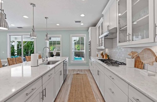 Vilano Beach House | Luxury Oasis Heated Pool, Game Rm, 3 Blks to Beach
